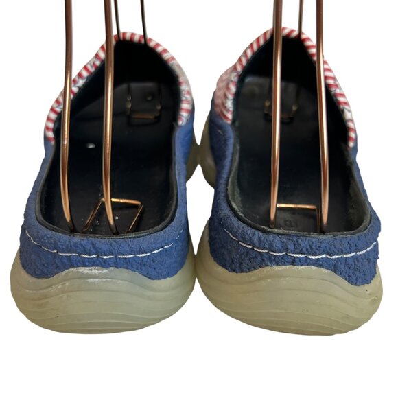 Alexander Wang A1 platform slide sandals slip on red white blue size 38 8 chunky - Picture 4 of 15